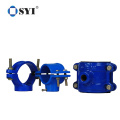 PN16 Irrigation Accessories Adding Exit Plastic PP Pipe Saddle Clamp